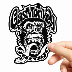 Spitting Monkey Sticker