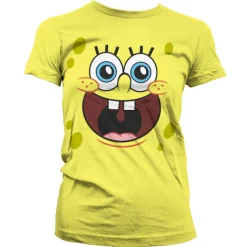 Sponge Happy Face Girly T-Shirt
