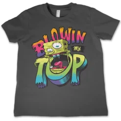 SpongeBob Blowin My Top Kids T-Shirt