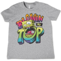 SpongeBob Blowin My Top Kids T-Shirt