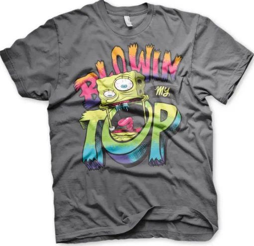 SpongeBob Blowin My Top T-Shirt