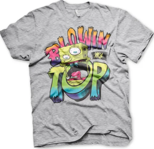 SpongeBob Blowin My Top T-Shirt