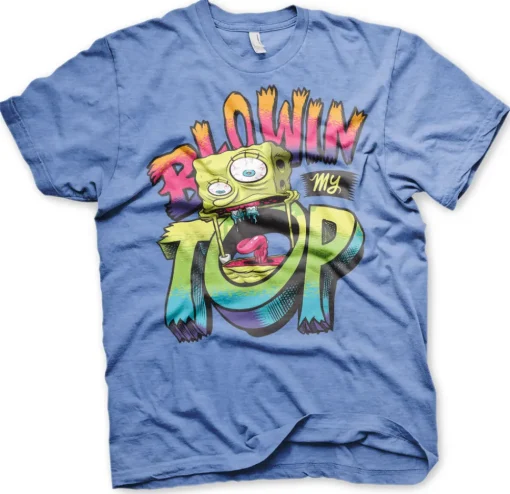 SpongeBob Blowin My Top T-Shirt