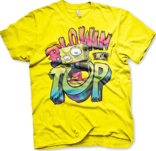 SpongeBob Blowin My Top T-Shirt
