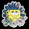 SpongeBob Squarepants Flower Sticker