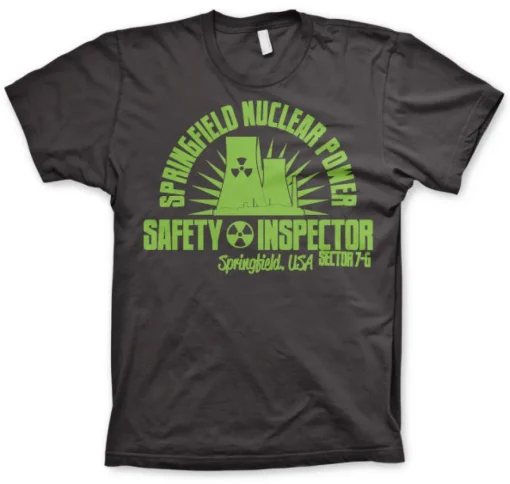 Springfield Nuclear Safety Inspector T-Shirt