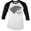 Stark Sigil Baseball Long Sleeve Tee