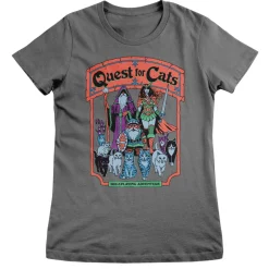Steven Rhodes - Quest For Cats Girly Tee