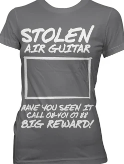Stolen Air Guitar! Girly Tee