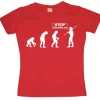 Stop Following Me! Girly T-shirt