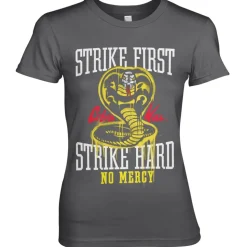 Strike First - Strike Hard - No Mercy Girly Tee