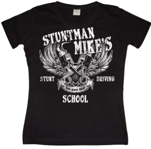 Stuntman MikeÂ´s Driving School Girly T- shirt