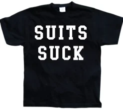 Suits Suck T-shirt