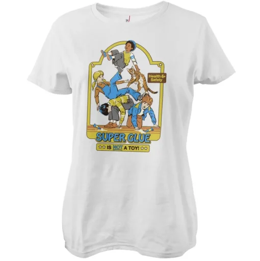 Super Glue Is Not A Toy Girly Tee