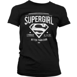 Supergirl - Strong & Faster Girly T-Shirt