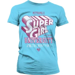 Supergirl Athletics Dept. Girly T-Shirt