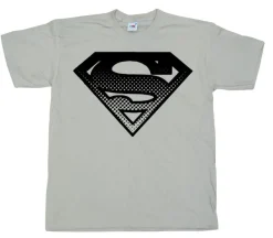 Superman Halftone Shield T-Shirt