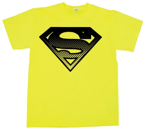 Superman Halftone Shield T-Shirt