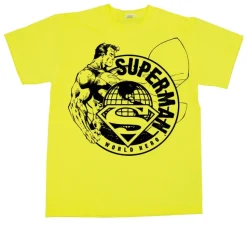 Superman World Hero Sketch T-Shirt