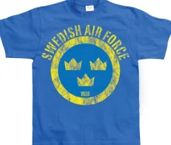 Swedish Airforce Distressed T-Shirt