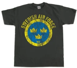 Swedish Airforce Distressed T-Shirt