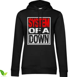 System Of A Down Logo Girly Hoodie