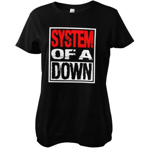 System Of A Down Logo Girly Tee