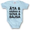 Äta / Kräka & Sova & Bajsa Body