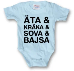 Äta / Kräka & Sova & Bajsa Body