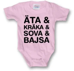 Äta / Kräka & Sova & Bajsa Body