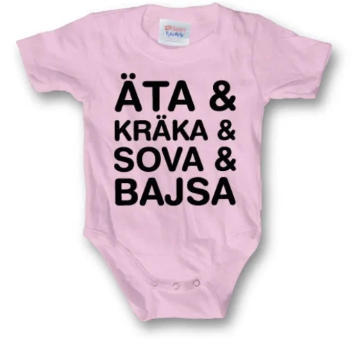 Äta / Kräka & Sova & Bajsa Body