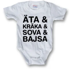 Äta / Kräka & Sova & Bajsa Body