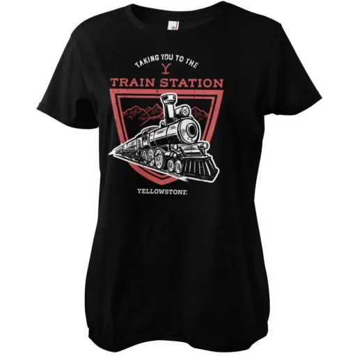 Taking You To The Train Station Girly Tee