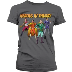TBBT - Heroes In Theory Girly T-Shirt