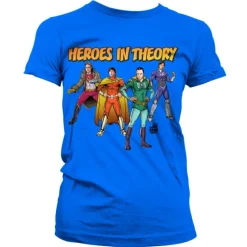 TBBT - Heroes In Theory Girly T-Shirt