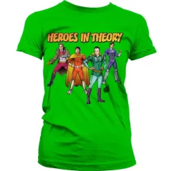 TBBT - Heroes In Theory Girly T-Shirt