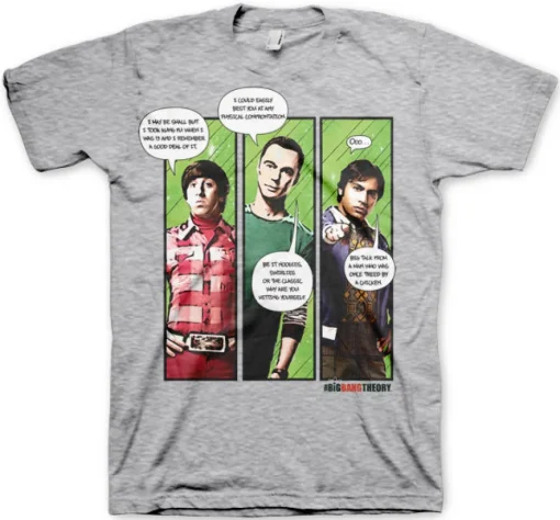 TBBT - Superhero Quips T-Shirt