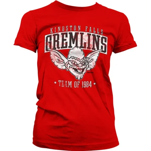 Team Kingston Falls Gremlins of 1984 Girly Tee