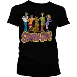 Team Scooby Doo Distressed Girly Tee