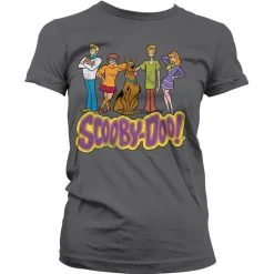 Team Scooby Doo Distressed Girly Tee