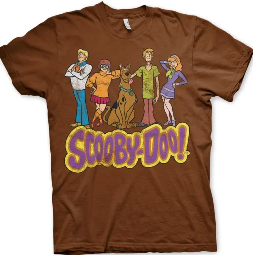 Team Scooby Doo Distressed T-Shirt