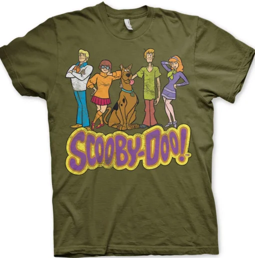 Team Scooby Doo Distressed T-Shirt