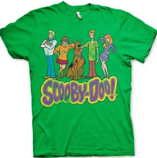 Team Scooby Doo Distressed T-Shirt
