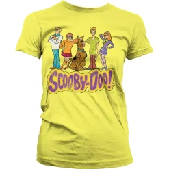 Team Scooby Doo Distressed Girly Tee