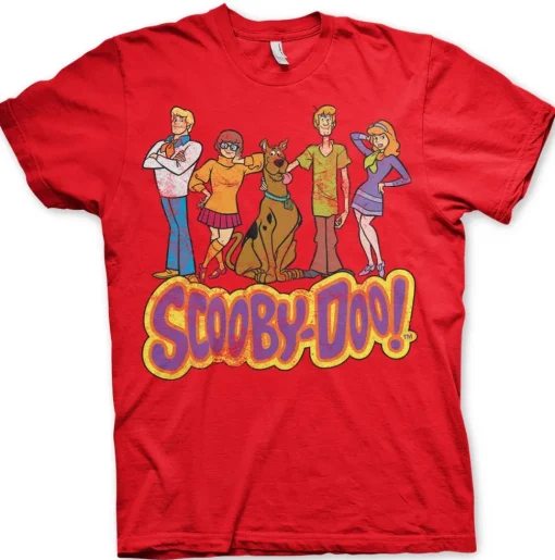 Team Scooby Doo Distressed T-Shirt