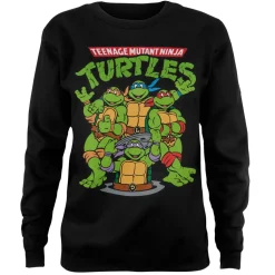 Teenage Mutant Ninja Turtles Group Girly Sweatshirt