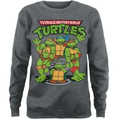 Teenage Mutant Ninja Turtles Group Girly Sweatshirt