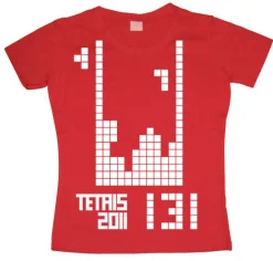 TETRIS 2011 Girly Tee