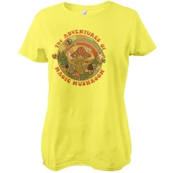 The Adventures Of Magic Mushroom Girly Tee