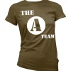 The A-Team Distressed Logo Girly Tee